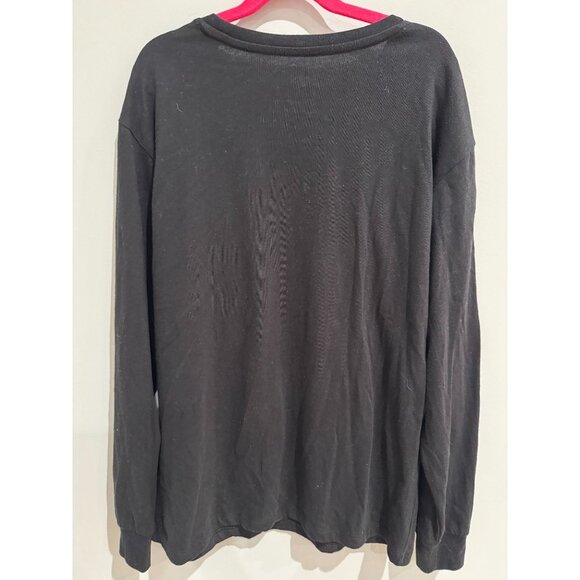 Boys Black Elf "Santa! I Know Him!" Long Sleeve Christmas Tee Shirt - Picture 4 of 6